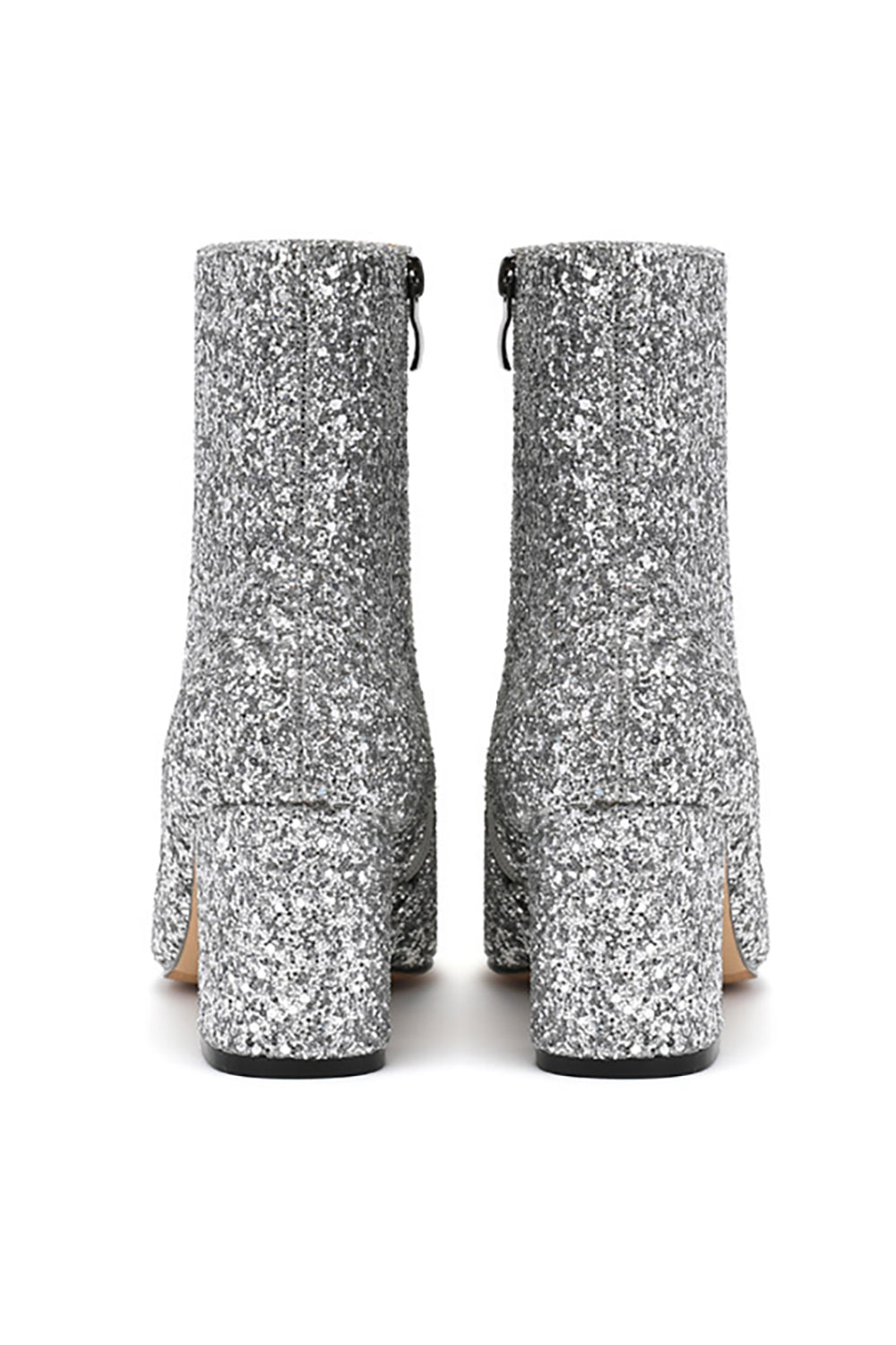 Sparkly Golden Sequins Women’s Fashion Boots - Image 3